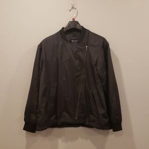 Madewell womens bomber windbreaker jacket sz large